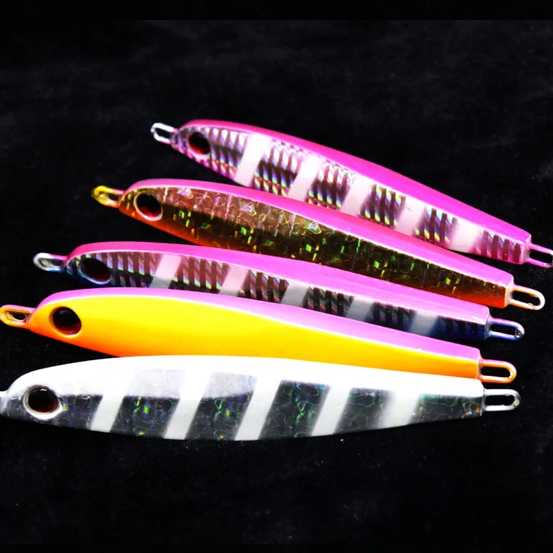 Metal Spoon Fishing Lure Slow Pitch Sinking Wobblers Vertical Lead Jigs Bait 120g/160g For Sea Big Game Lure Fishing, As pictures
Metal Spoon Fishing Lure Slow Pitch Sinking Wobblers Vertical Lead Jigs Bait 120g/160g For Sea Big Game Lure Fishing, As pictures
