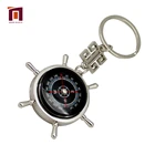 London Multi Color Spinner Metal Connector Halloween Keychain