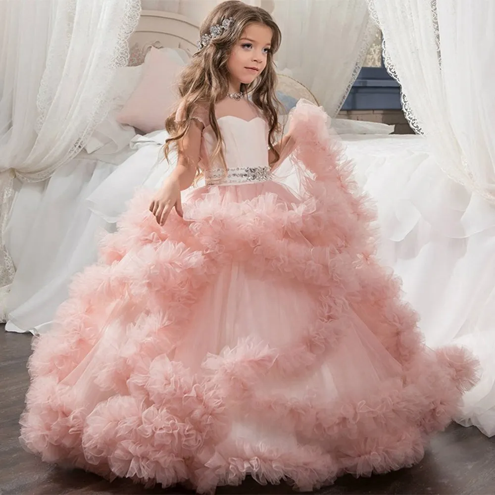 Cute Promotional Girls Dress Ball Gown Puffy Princess Baby Party Dresses Flower Girl Wear, Picture color
Cute Promotional Girls Dress Ball Gown Puffy Princess Baby Party Dresses Flower Girl Wear, Picture color