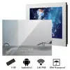 Soulaca 19 Inch IP66 Waterproof HD Ready Freeview Digital LED Mirror TV for Bathroom, Hotel and Kitchen with IP68 Remote Control