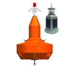 LLDPE material marine GPS AIS system floating marker buoy with solar power light