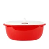 Wholesale Plastic ABS Food Rice Vegetable Bowl Microwave Safe Cookware