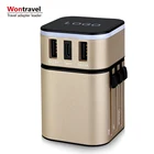 Novelty gifts promotional unique travel adapter business gift ideas for mobile phone charger