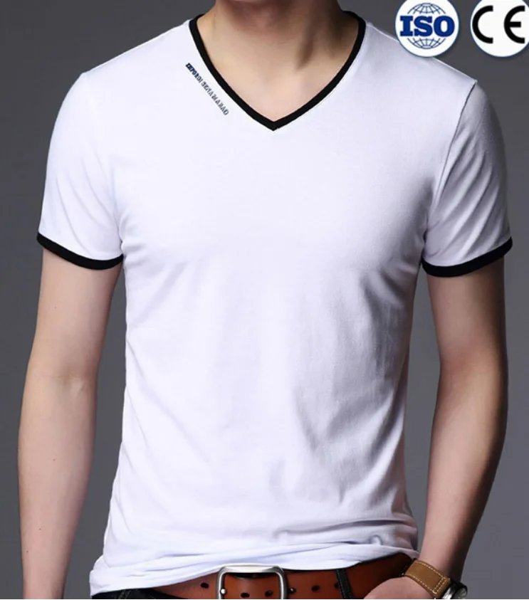 wholesale Newly design hotsell short sleeve factory cheaper  plain t-shirts