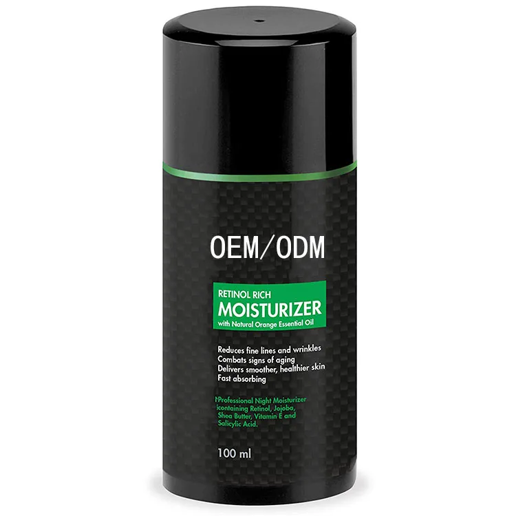 oem odm anti aging skin whitening face night cream for men