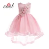 Wholesale kids clothing wedding dress kids clothing party white flower girls net dresses for 7 year old