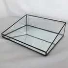 Luxury OEM glass watch display with wrist jewelry display stand for retail shop