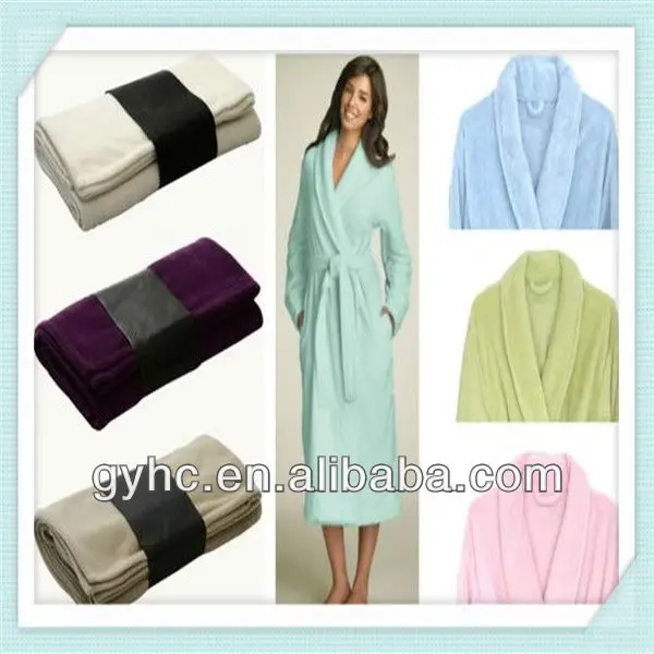 cotton velvet piles solid color bathrobe/bath towels/fath towel