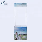 Aluminum Portable Supermarket Exhibition Promotion Table