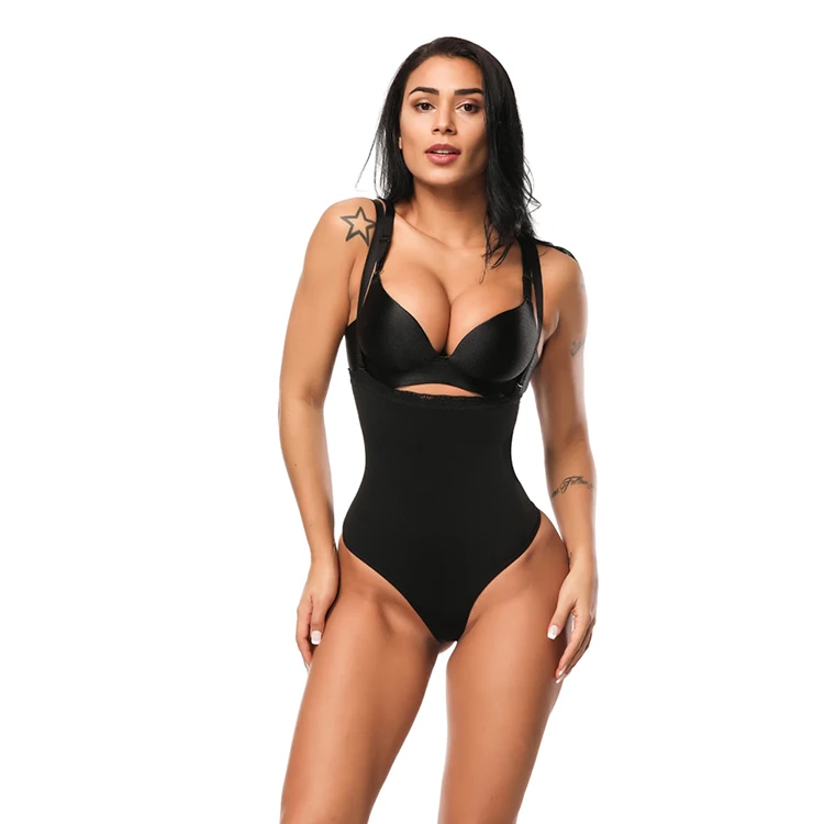 2019 Plus Size Black Adjustable Waist Trimmer bodysuit 
2019 Plus Size Black Adjustable Waist Trimmer bodysuit