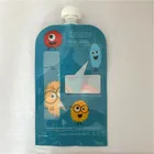 plastic printed baby food pouch/spout pouch/doypack bags for juice liquid