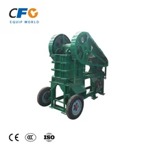 Good price small feeding size 180 mm diesel or gasoline powered 200 x 300 mining jaw crusher for sale