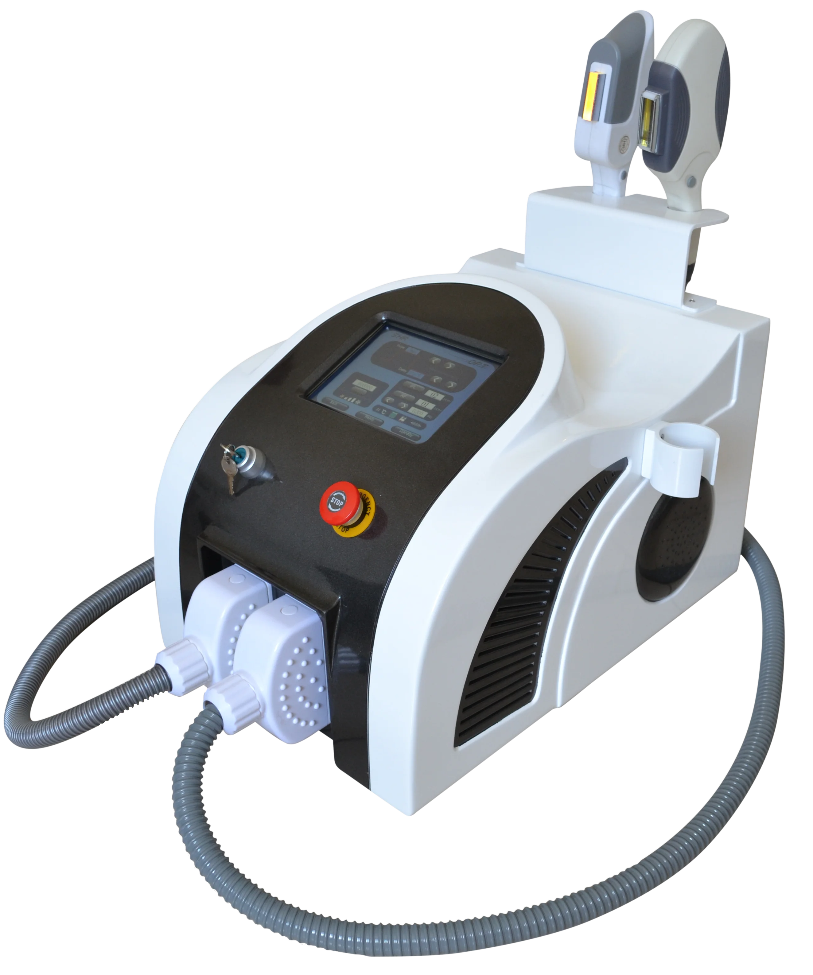 2019 IPL SHR with 12*30 and 15*50 spot size Two System Elight(IPL+RF) + IPL 2 in 1 machine, White+black;or white+silve grey
2019 IPL SHR with 12*30 and 15*50 spot size Two System Elight(IPL+RF) + IPL 2 in 1 machine, White+black;or white+silve grey