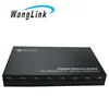 Security monitoring 8 port fiber to cat5 media converter
