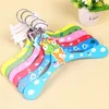 Fashion beautiful custom cute personalized wooden clothes hanger for children