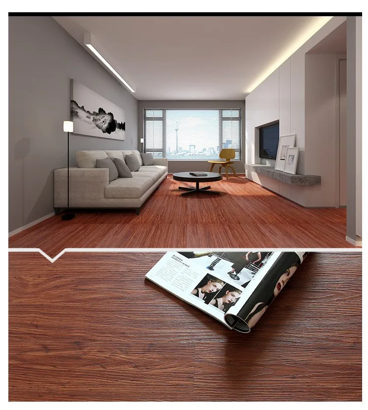 stone grain series plastic vinyl SPC flooring tile, cheap price, Foshan producing