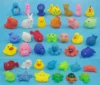 Funny and soft plastic rubber baby bath toys for kids
