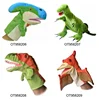 New design dinosaur plush animal finger hand puppet