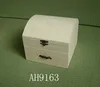 poplar wood material plain wooden box with one drawer/small wooden storage box /sets of wooden box
