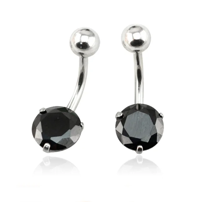 Black Big Cubic Zircon Belly Button Ring Crystal Navel Jewelry, Color as the pictures or as you like
Black Big Cubic Zircon Belly Button Ring Crystal Navel Jewelry, Color as the pictures or as you like