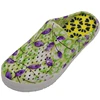 EVA Sandals Custom Sandale Plastiue Printed EVA Garden Shoe Heel Sandal Clogs For Women Size EU36-41#