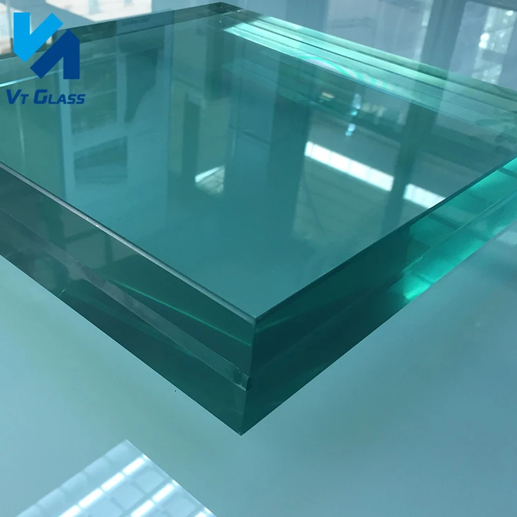 Ultra White Laminated Glass Building Glass Tempered Glass