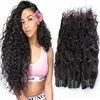 Brazilian Water Wave Virgin Hair 4PCS Wet and Wavy Human Hair Extensions 10A Weave Bundles