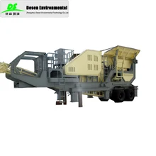 mobile stone crushers for construction waste crushing