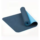 8mm thick nonslip indoor outdoor exercise yoga mat pilates pad mat double layer tpe yoga mat