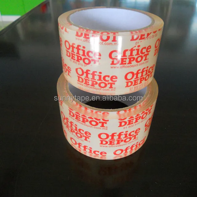 heavy duty transparent 48mm*50m 6 rolls/shrink bopp sealing tape