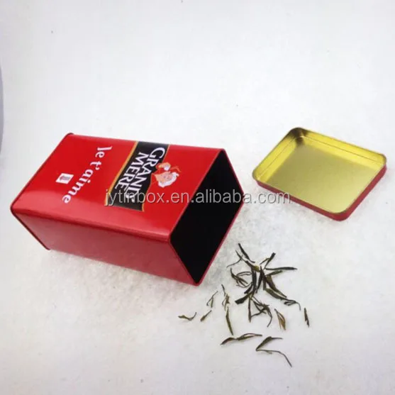factory dongguan tin box vendor custom recycled square coffee