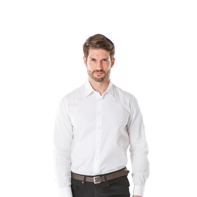 Custom new style poplin long sleeve office men white formal spandex shirts 
Custom new style poplin long sleeve office men white formal spandex shirts