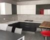 2018 Vermont Customized Clashing Colours Modern Kitchen Cabinet