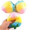 Fake Fruits Stress Reliever Ball Toys Nice Packages Slow Rising Colorful Scented Strawberry Jumbo Release Toys