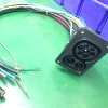 CCS 2 DUOSIDA EV charging socket,v cable type 2 DC charge socket