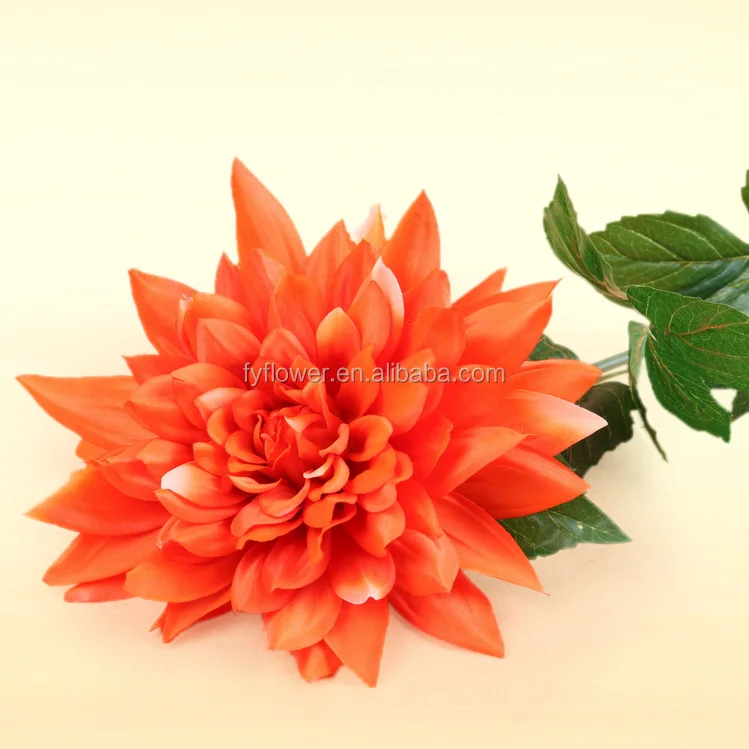 dahlia artificial flower wholesale for wedding home decorative
