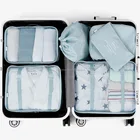 Wholesale 100% Polyester Storage Bag Waterpoof Travel Packing Cube