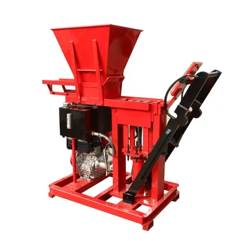 small clay brick block making machine in kerala