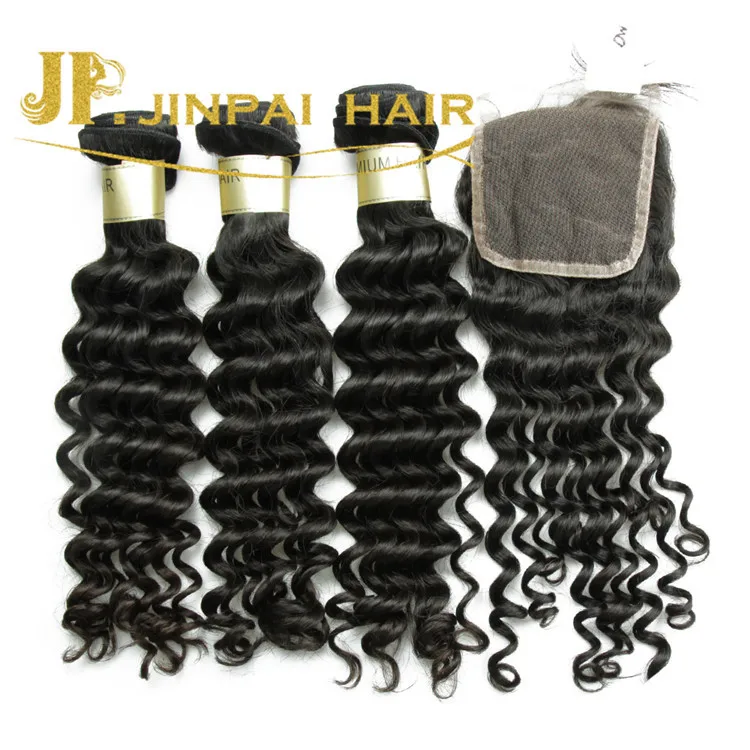 Black Friday Sale Deep Wave 3pcs/set With Lace Closure Grad 8A Virgin Human Hair, Natural black
Black Friday Sale Deep Wave 3pcs/set With Lace Closure Grad 8A Virgin Human Hair, Natural black