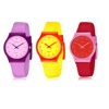 Custom Private Brand Miyota Mov.t Sports Jelly Color Silicone Band Wrist Watch