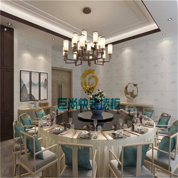 Luxury Design Flower Surface Laminate PVC Wall Panel In Stock for Living Room