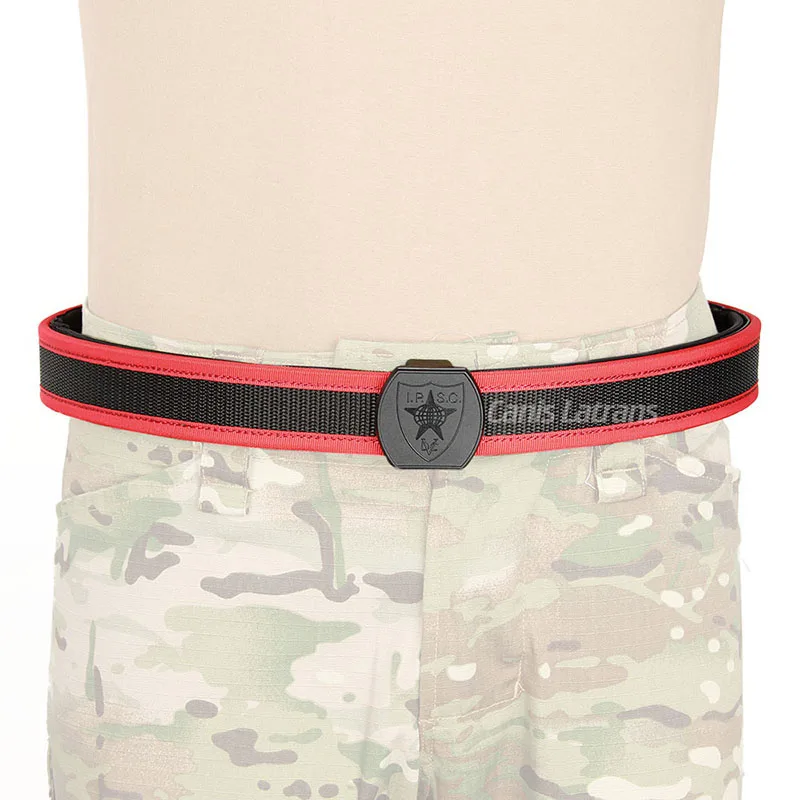 11-0016 Tactical Military Climbing Sports safety IPSC Airsoft Paintball Shooting Hunting Belt, Black/yellow/red/blue
11-0016 Tactical Military Climbing Sports safety IPSC Airsoft Paintball Shooting Hunting Belt, Black/yellow/red/blue