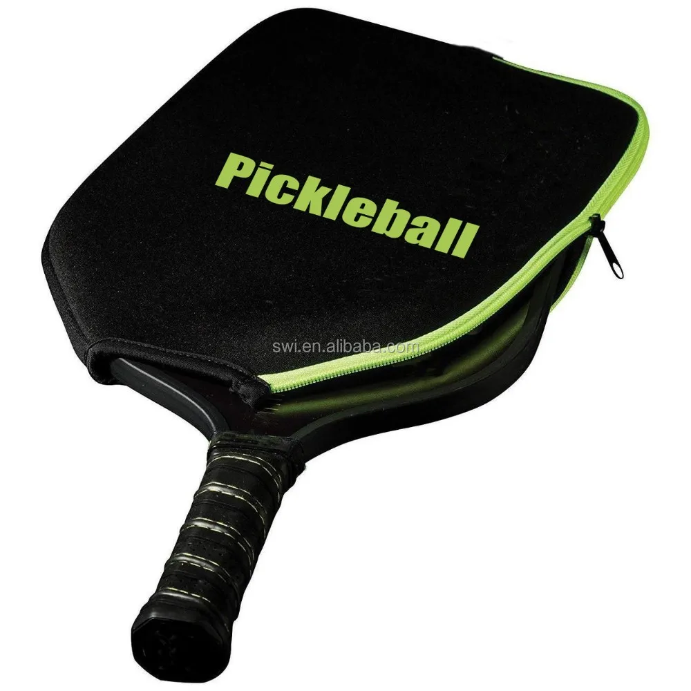 new amazon popular custom logo neoprene pickleball racket cover