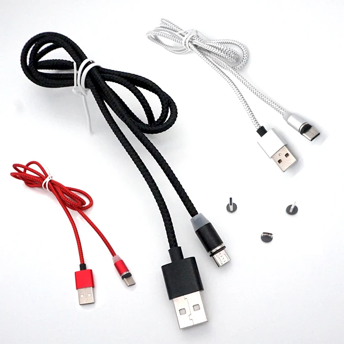 KURIYAMA Quality Good Price Fast Charging Speed Usb Cable With Led Light Type C Magnetic Usb Cable - ANKUX.COM