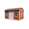 China suppliers luxurious prefab villa sandwich panel modular container homes on sale