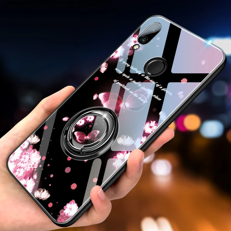 For Huawei Nova 4 phone case, well selling tempered glass case phone finger ring cover case
For Huawei Nova 4 phone case, well selling tempered glass case phone finger ring cover case