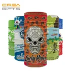 Custom Most Popular Magic Multi Use Printed Seamless Skull Sport Bandanas Headwear