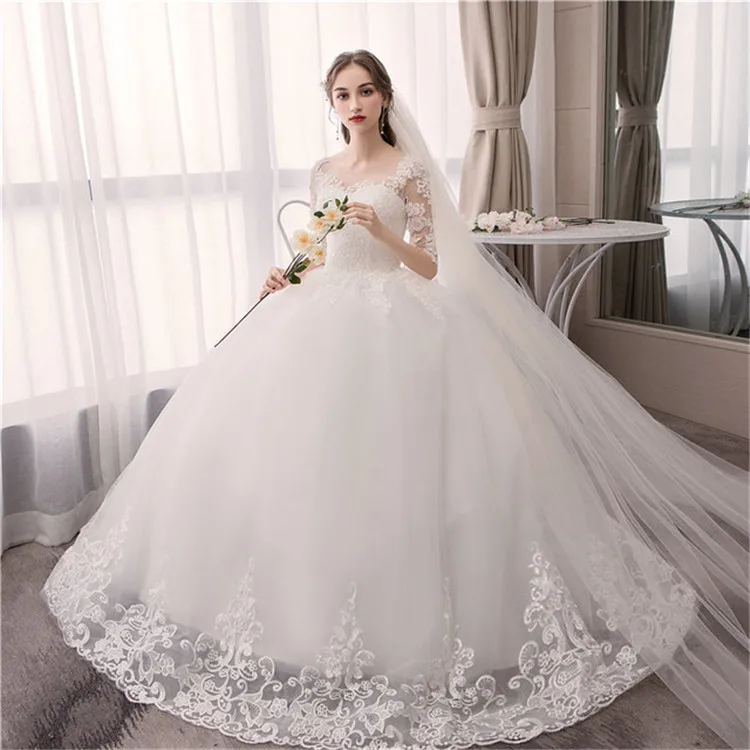 NEW Fashion Styles Women Wedding dresses Shoulderless Floor Length Vintage Applique Women Bridal Gown
NEW Fashion Styles Women Wedding dresses Shoulderless Floor Length Vintage Applique Women Bridal Gown