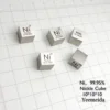 99.95% High Purity Nickel Ni 10mm Cube Metal Carved Element Periodic Table New