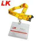Custom Logo Neck Lanyard ID Badge Card Holder